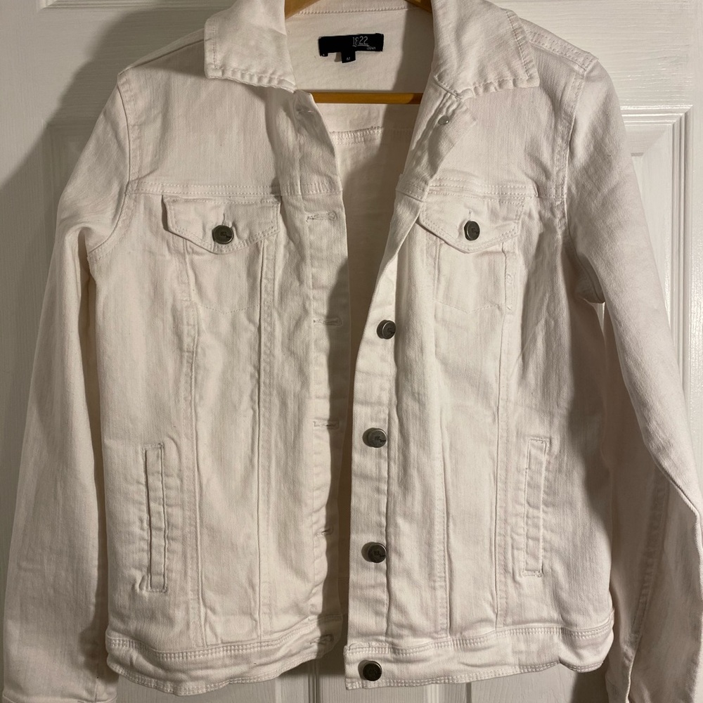 White Jean Jacket